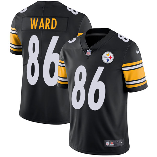 Nike Steelers #86 Hines Ward Black Team Color Youth Stitched NFL Vapor Untouchable Limited Jersey - Click Image to Close